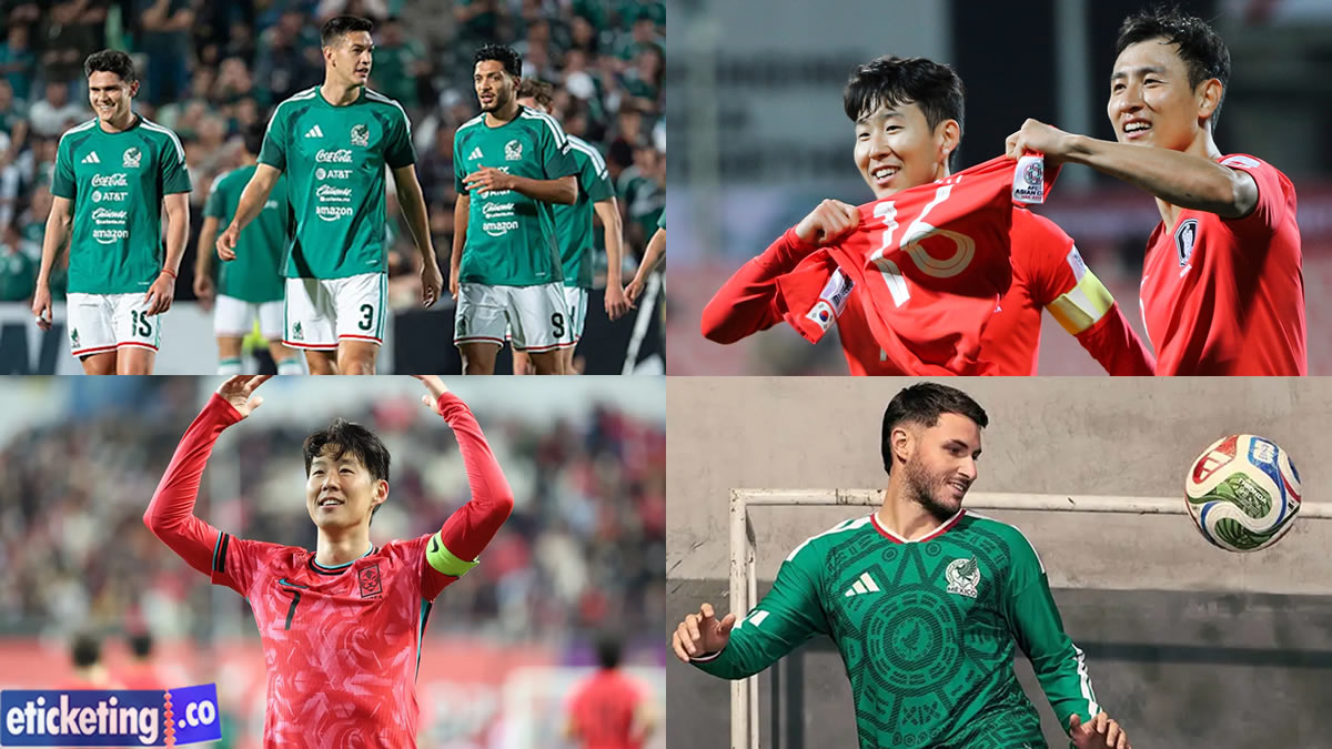 Mexico vs South Korea Tickets|Mexico vs South Africa Tickets| South Africa vs South Korea Tickets