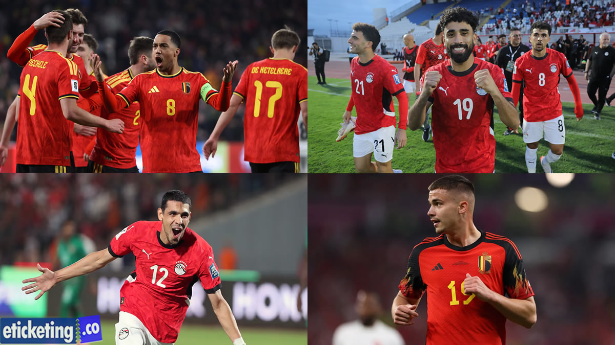 Belgium vs Egypt Tickets|Belgium vs Iran Tickets|Egypt vs Iran Tickets| Football World Cup 2026 Tickets