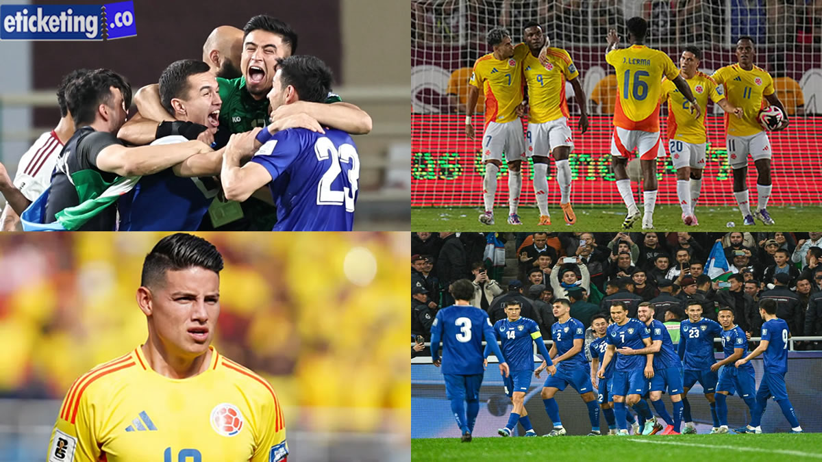 Uzbekistan vs Colombia Tickets| Portugal vs Uzbekistan Tickets |Colombia vs Portugal Tickets