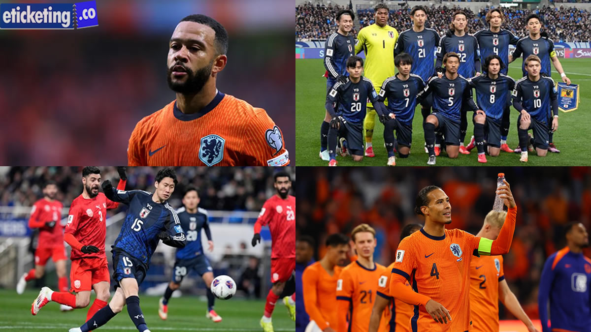 Netherlands vs Japan Tickets|Tunisia vs Netherlands Tickets |Tunisia vs Japan Tickets
