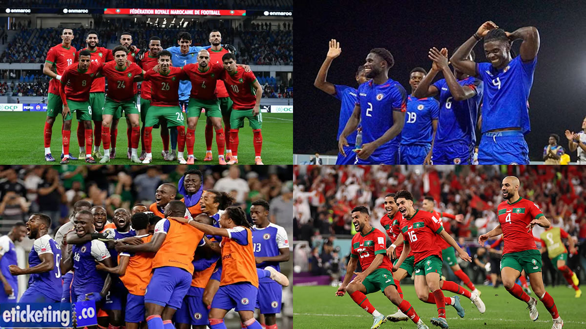 Morocco vs Haiti Tickets| Soccer World Cup Tickets | World Cup Tickets