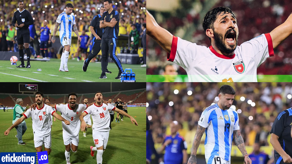 Jordan Vs Argentina Tickets| Jordan Vs Algeria Tickets | World Cup Tickets