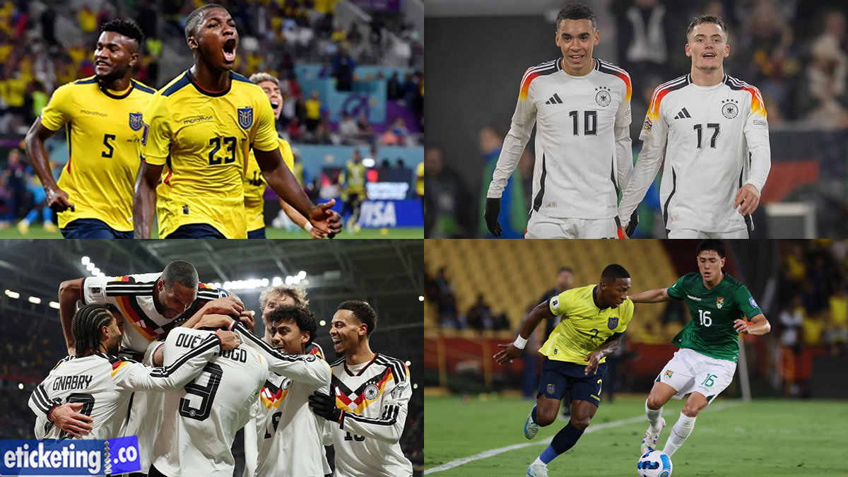 Ecuador vs Germany Tickets|Ecuador vs Curacao Tickets| Germany vs Ivory Coast Tickets