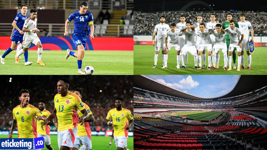 Uzbekistan vs Colombia Tickets | Colombia Vs Portugal Tickets