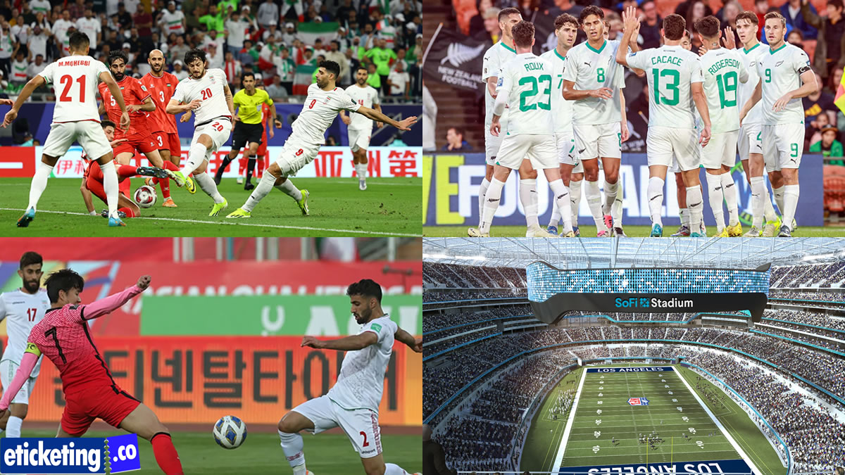 Iran vs New Zealand Tickets | New Zealand vs Egypt Tickets