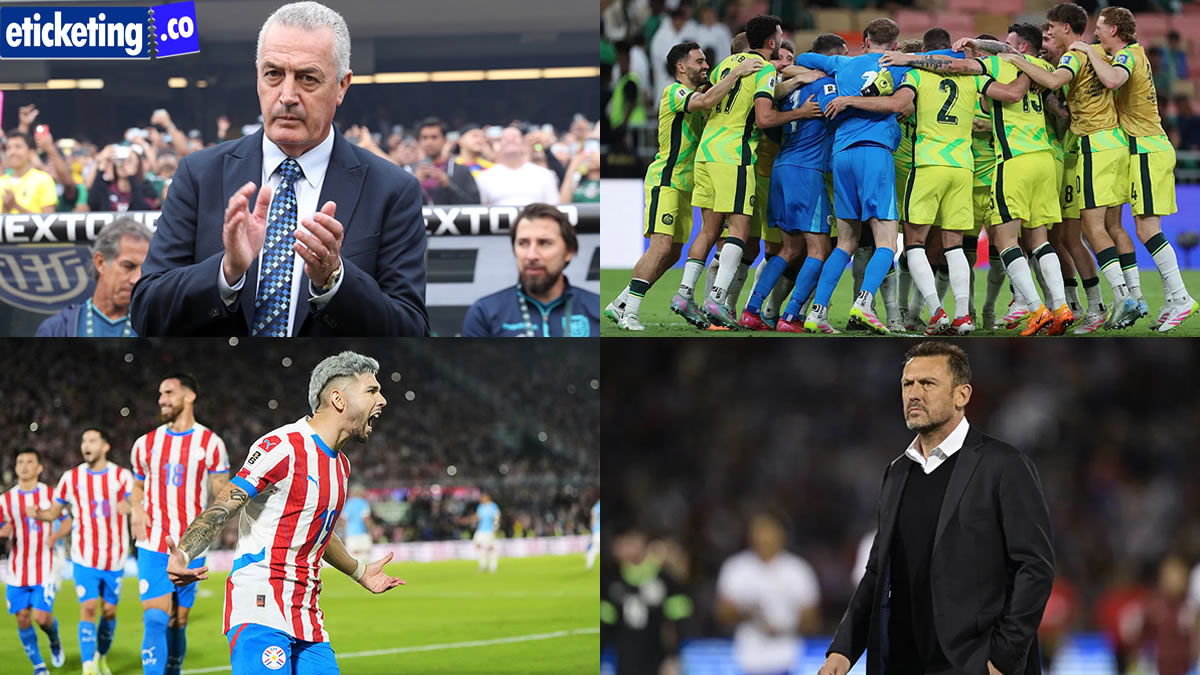 Paraguay Vs Australia Tickets | USA vs Australia Tickets