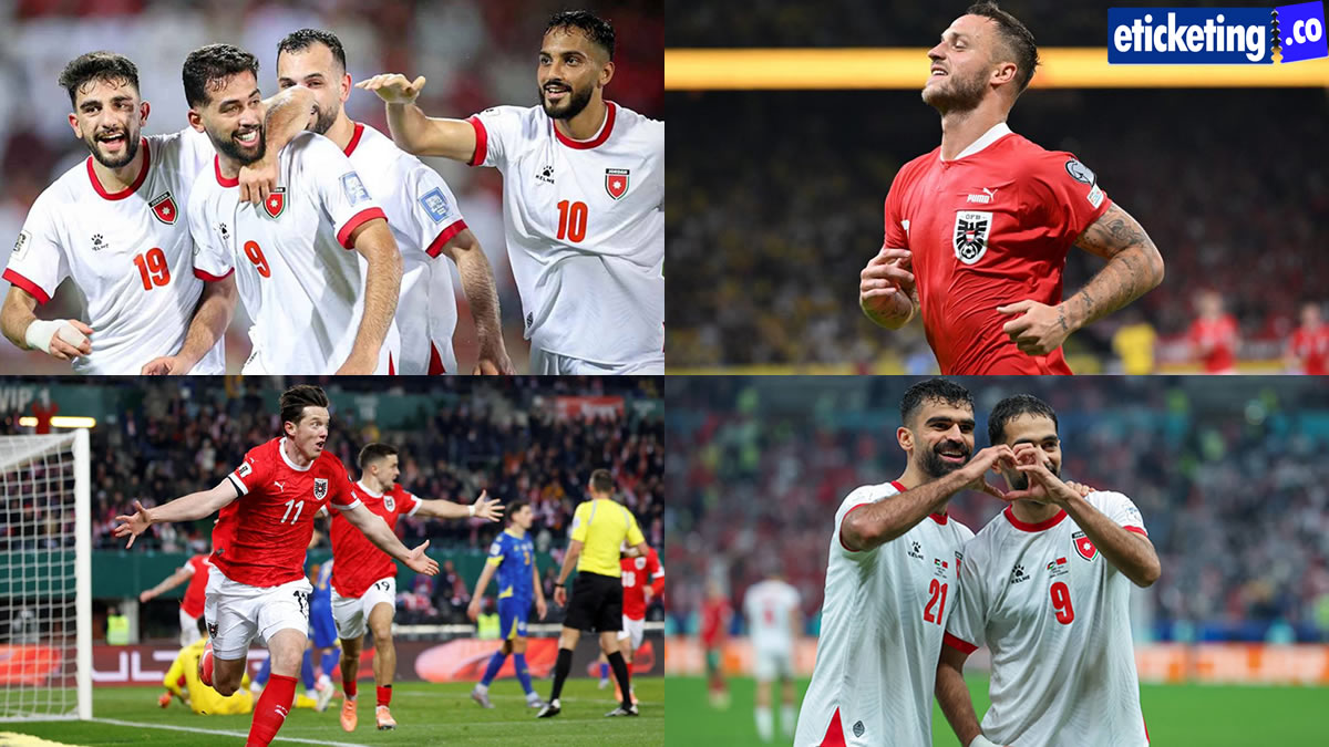 Austria Vs Jordan Tickets | FIFA World Cup Tickets | FIFA World Cup 2026 Tickets | FIFA 2026 Tickets