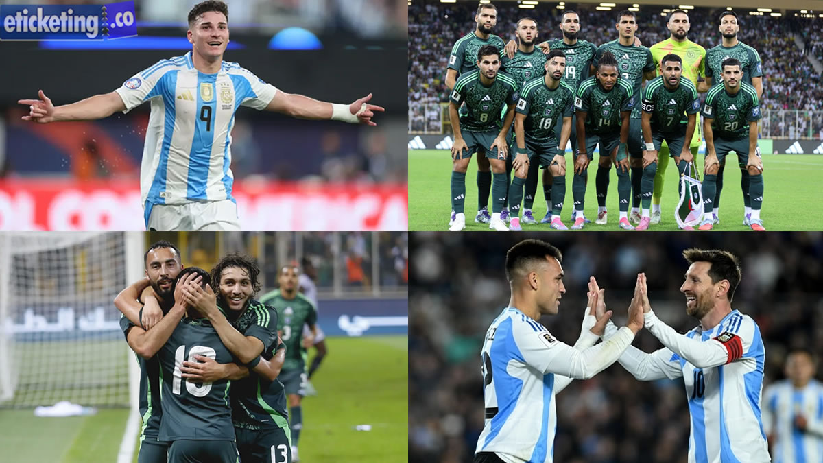 Argentina vs Algeria Tickets| World Cup Tickets | FIFA World Cup Tickets