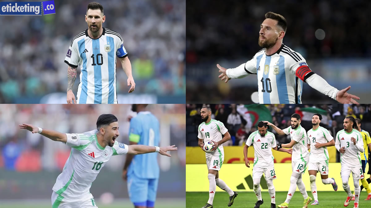 Argentina vs Algeria Tickets | FIFA World Cup Tickets | Soccer World Cup Tickets | World Cup Tickets | FIFA World Cup 2026 Tickets