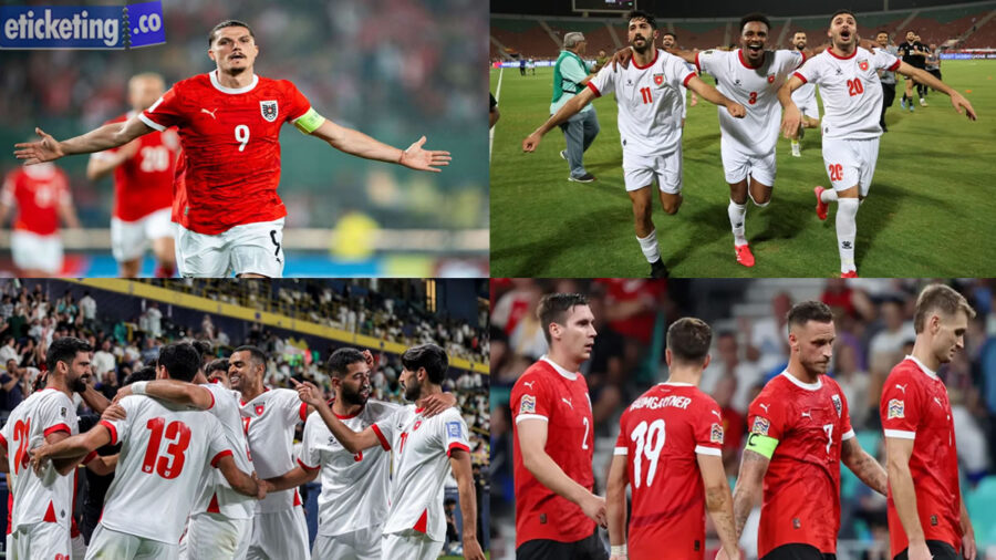 Austria vs Jordan Tickets| World Cup Tickets | FIFA World Cup Tickets