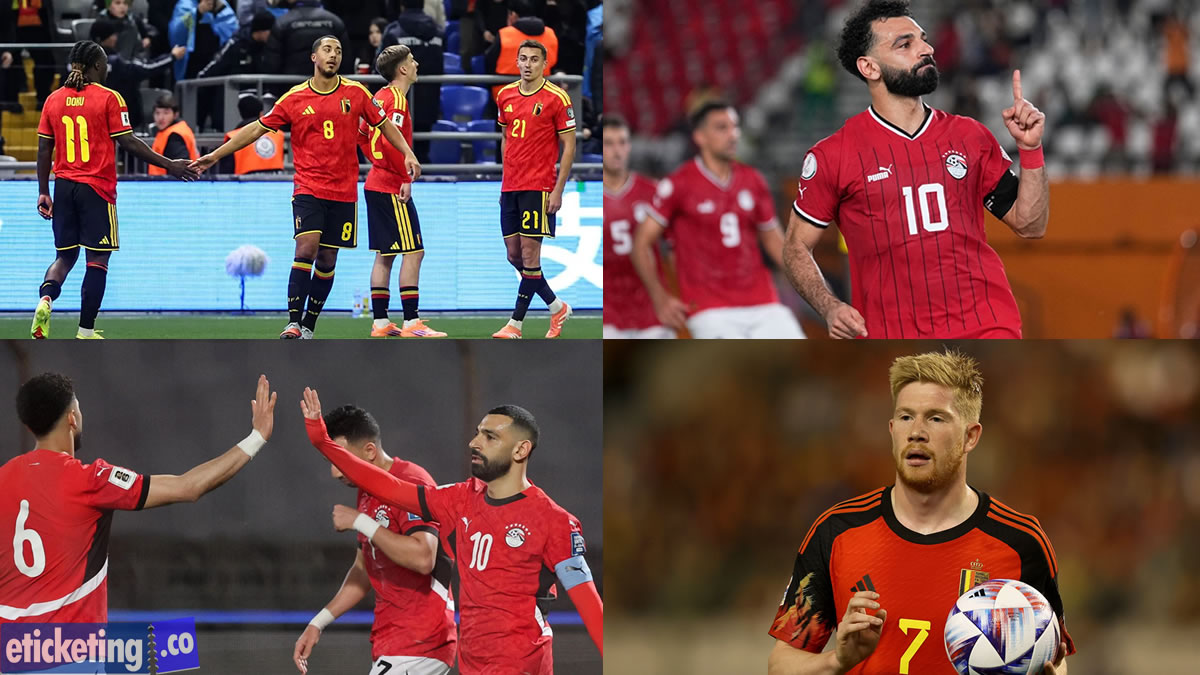 Belgium vs Egypt Tickets| Football World Cup Tickets | FIFA 2026 Semi Final Tickets