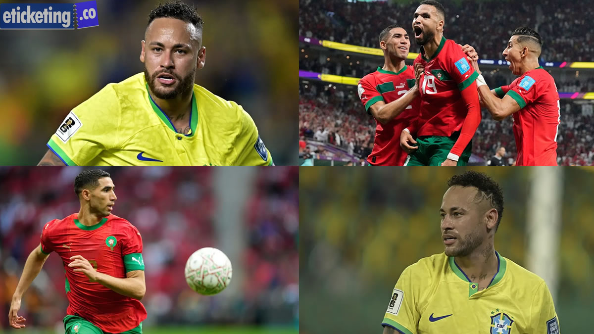 Brazil vs Morocco Tickets| Football World Cup Tickets | FIFA 2026 Semi Final Tickets