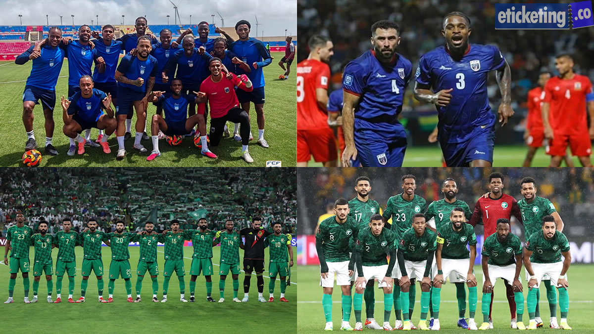 Cabo Verde Vs Saudi Arabia Tickets | Scocer World Cup Tickets | World Cup Tickets