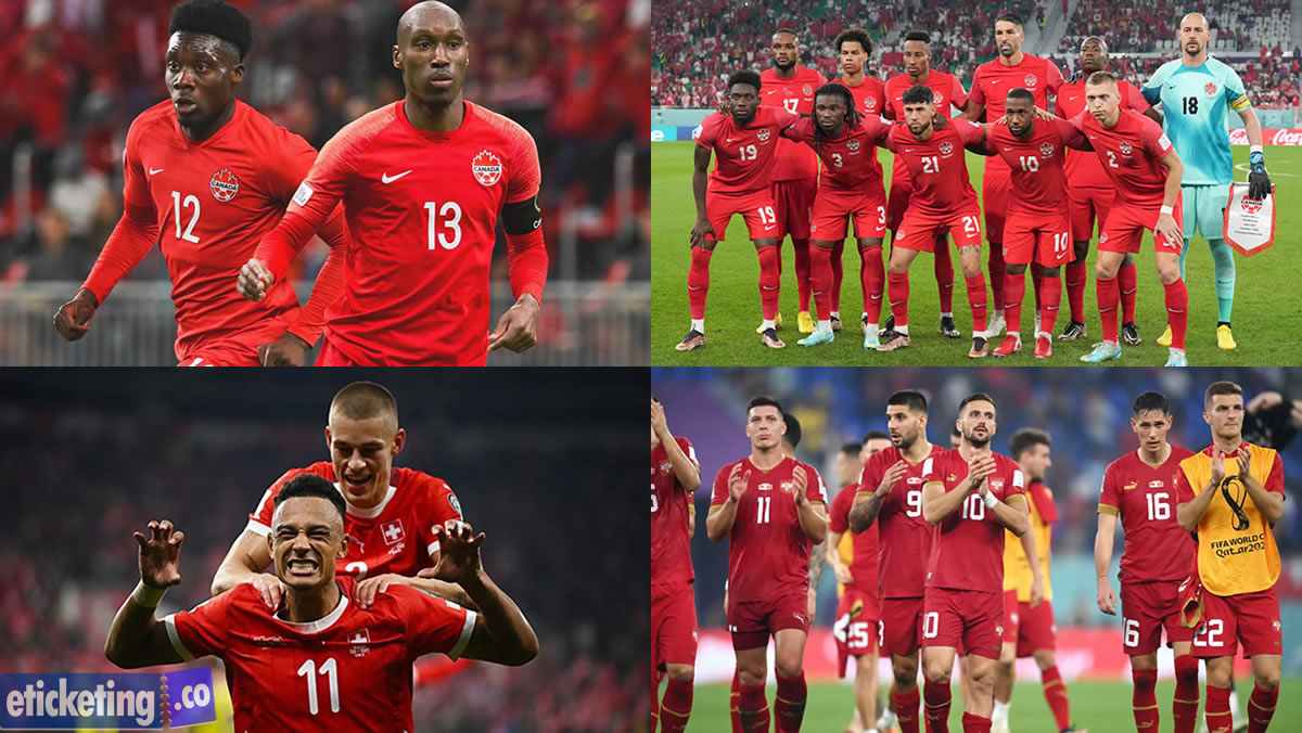 Canada vs Switzerland Tickets| Scocer World Cup Tickets | World Cup Tickets