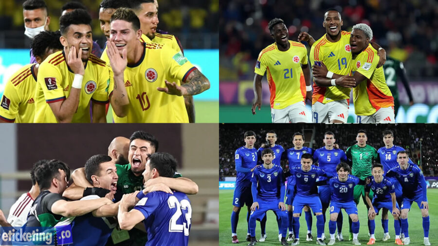 Uzbekistan vs Colombia Tickets| Scocer World Cup Tickets | World Cup Tickets