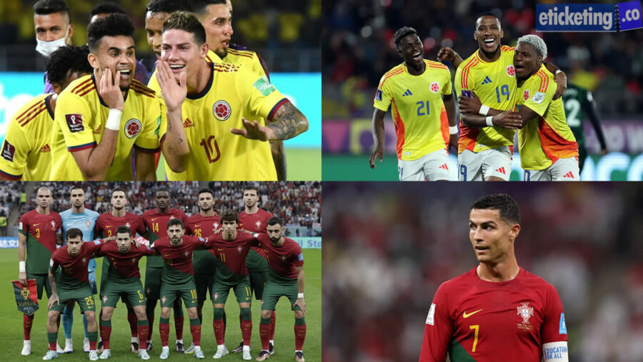 Colombia Vs Portugal Tickets| Scocer World Cup Tickets | World Cup Tickets| FIFA 2026 Tickets