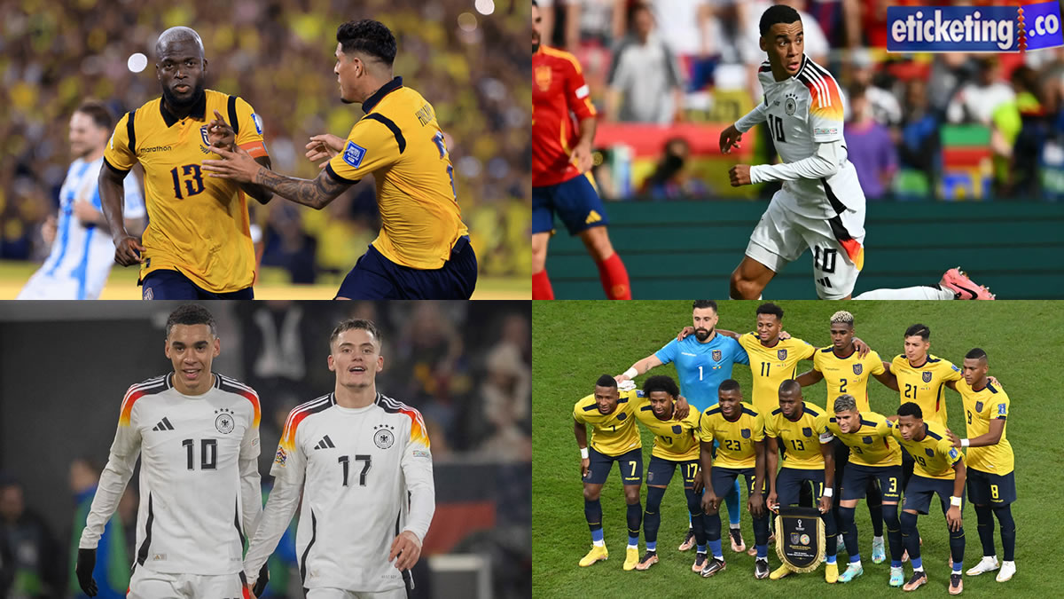 Ecuador vs Germany Tickets| FIFA 2026 Tickets | World Cup Tickets | Ecuador vs Curacao Tickets