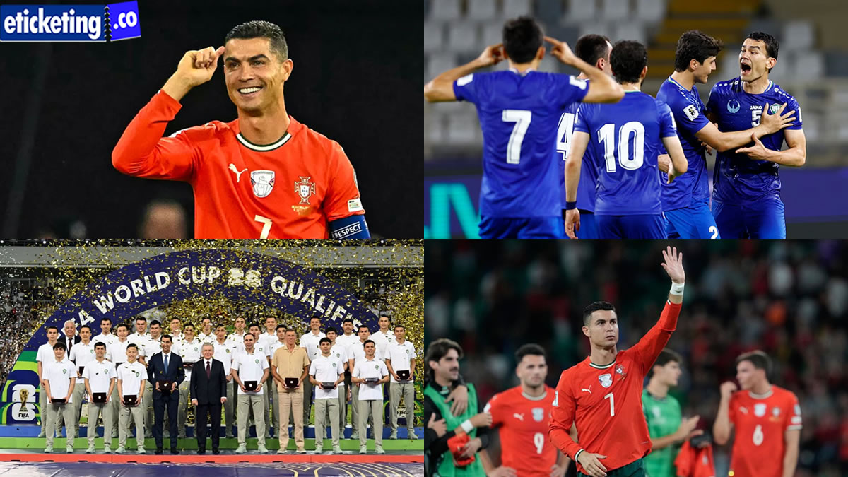 Portugal vs Uzbekistan Tickets|Uzbekistan vs Colombia Tickets| World Cup Tickets | Soccer World Cup Tickets |