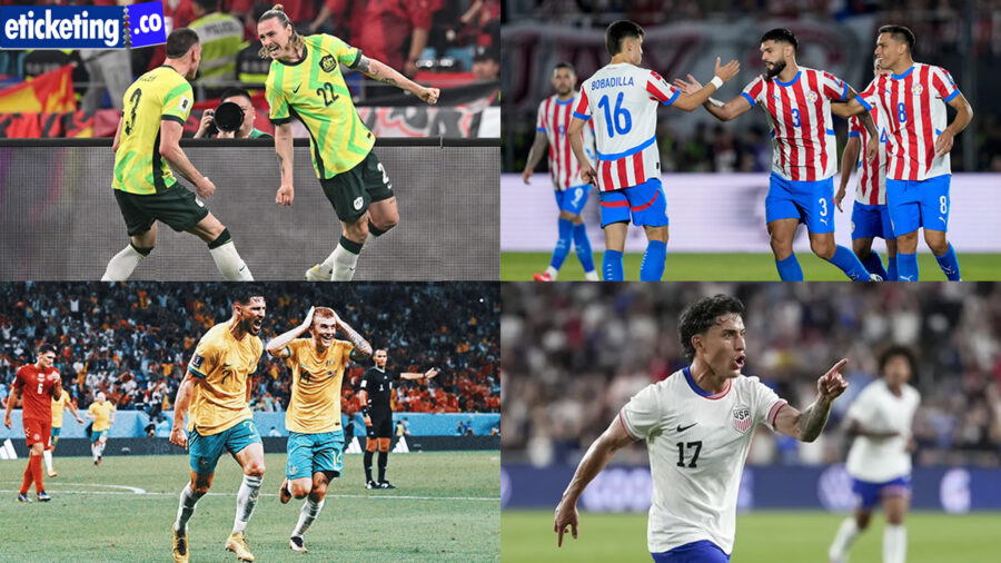 Paraguay Vs Australia Tickets | Soccer World Cup Tickets | FIFA World Cup 2026 Tickets | FIFA World Cup Tickets | FIFA 2026 Tickets | Paraguay World Cup Tickets