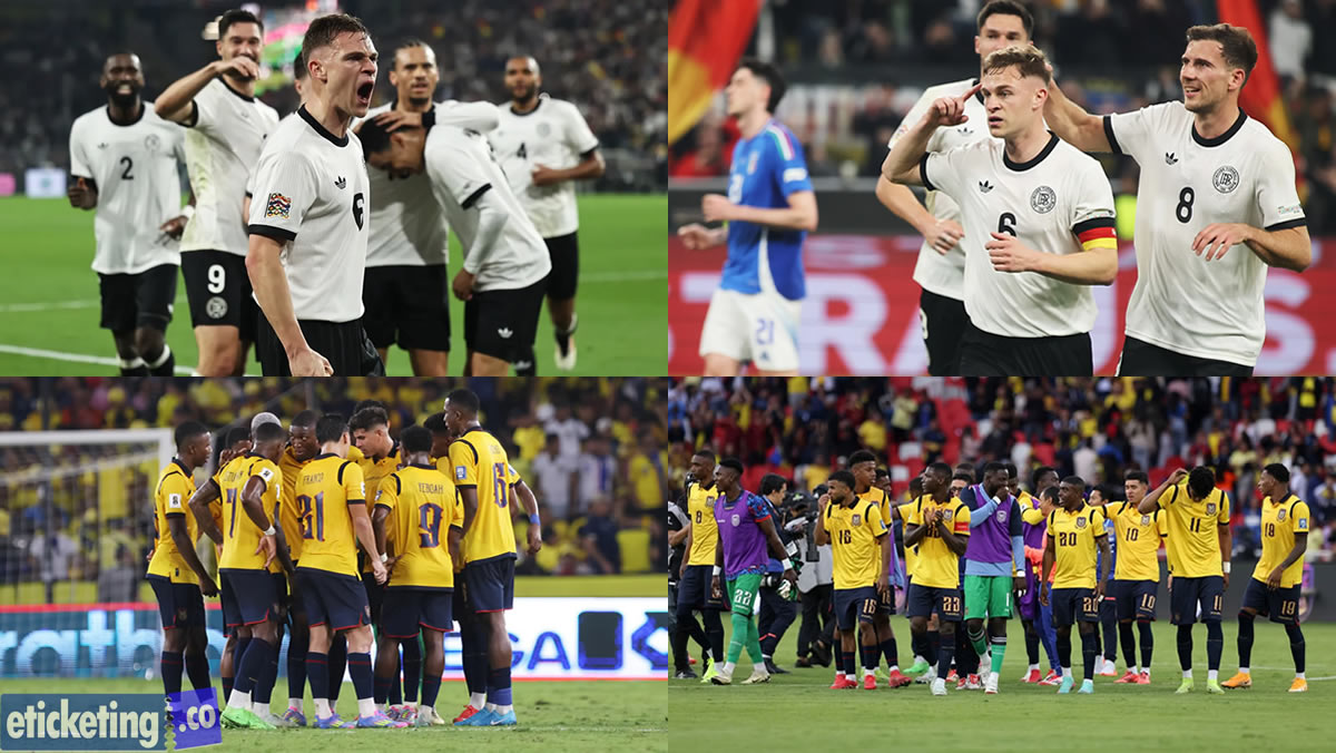 Ecuador Vs Germany Tickets| Scocer World Cup Tickets | World Cup Tickets