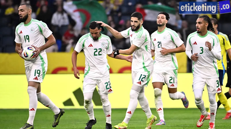 Jordan vs Algeria Tickets | FIFA World Cup Tickets | Soccer World Cup Tickets | World Cup Tickets | FIFA World Cup 2026 Tickets