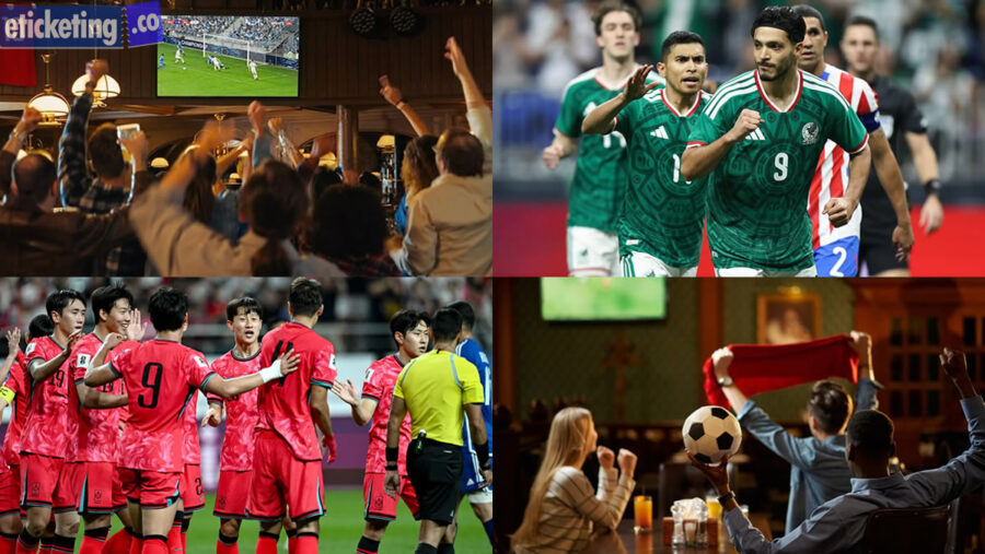 Mexico vs South Korea Tickets| Scocer World Cup Tickets | World Cup Tickets| FIFA 2026 Tickets