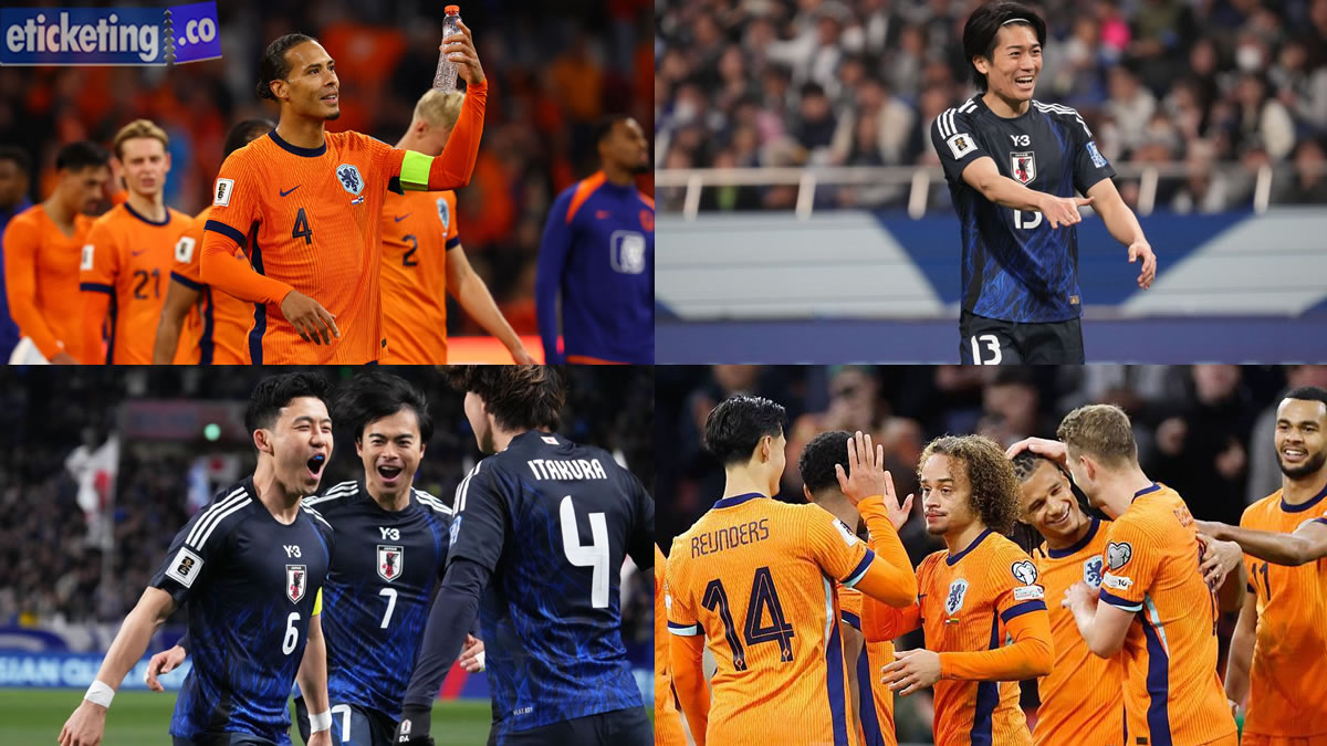 Netherlands vs Japan Tickets | World Cup Tickets | FIFA World Cup Tickets | FIFA 2026 Tickets | Football World Cup Tickets |