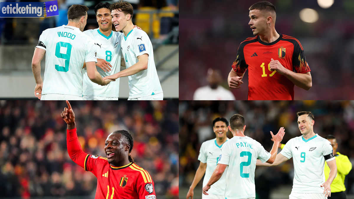 New Zealand Vs Belgium Tickets| Football World Cup Tickets | FIFA 2026 Semi Final Tickets
