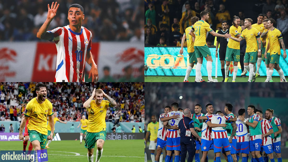 Paraguay Vs Australia Tickets| World Cup Tickets | FIFA World Cup Tickets
