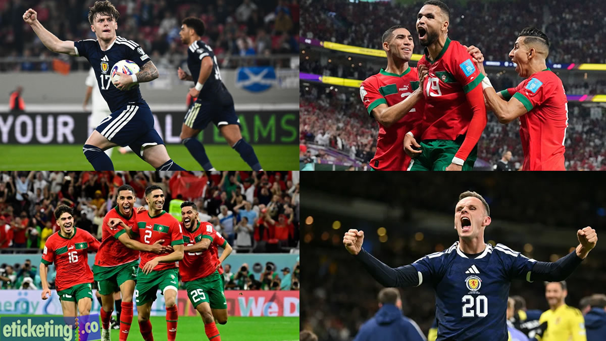 Scotland vs Morocco Tickets| World Cup Tickets | FIFA World Cup Tickets
