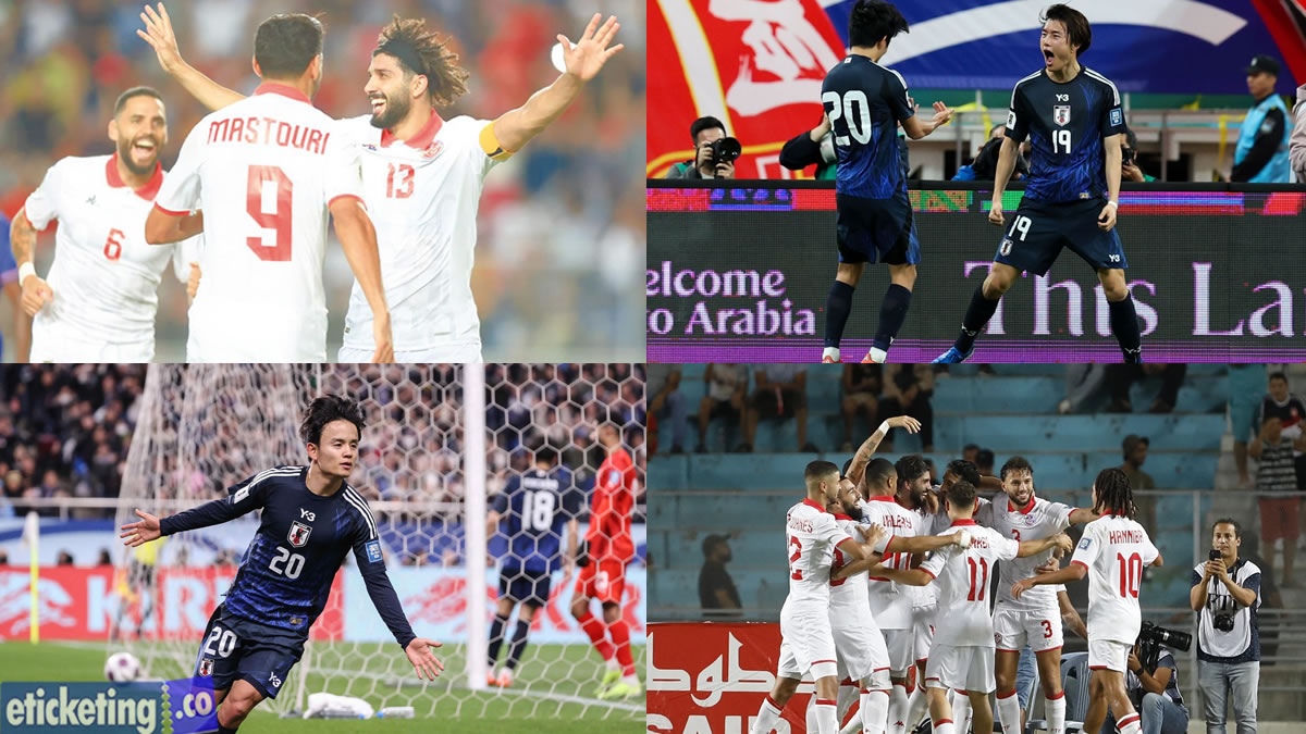 Tunisia vs Japan Tickets| World Cup Tickets | FIFA World Cup Tickets