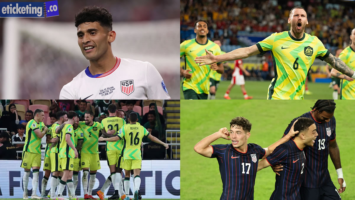 USA vs Australia Tickets| Football World Cup Tickets | FIFA 2026 Semi Final Tickets