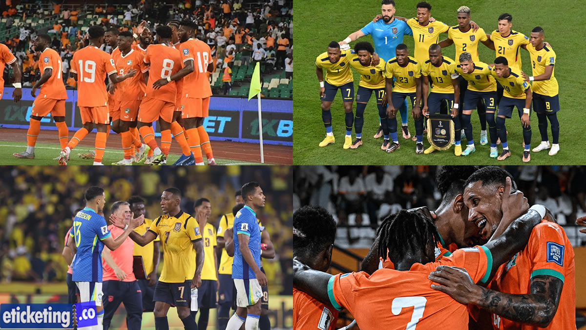 Ivory Coast vs Ecuador Tickets| Ecuador vs Germany Tickets | Germany vs Ivory Coast Tickets