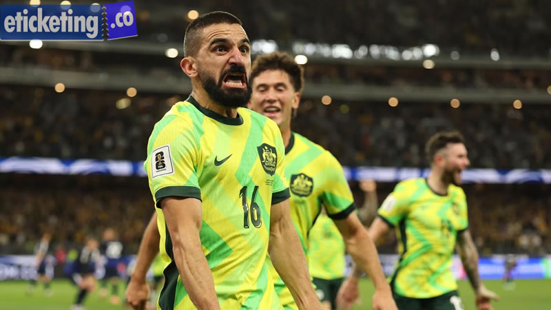 Paraguay Vs Australia Tickets | Football World Cup Tickets | FIFA 2026 Semi Final Tickets