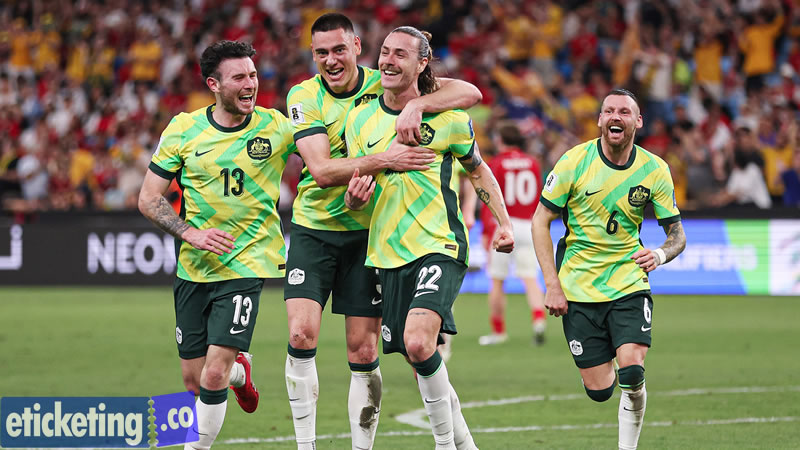 Paraguay Vs Australia Tickets | Football World Cup Tickets | FIFA 2026 Semi Final Tickets