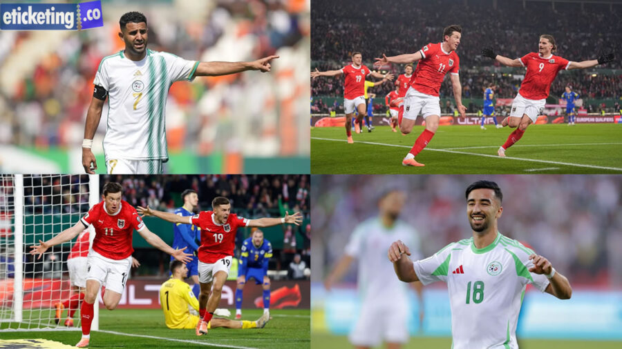 Algeria vs Austria Tickets | FIFA World Cup Tickets | FIFA World Cup 2026 Tickets | FIFA 2026 Tickets