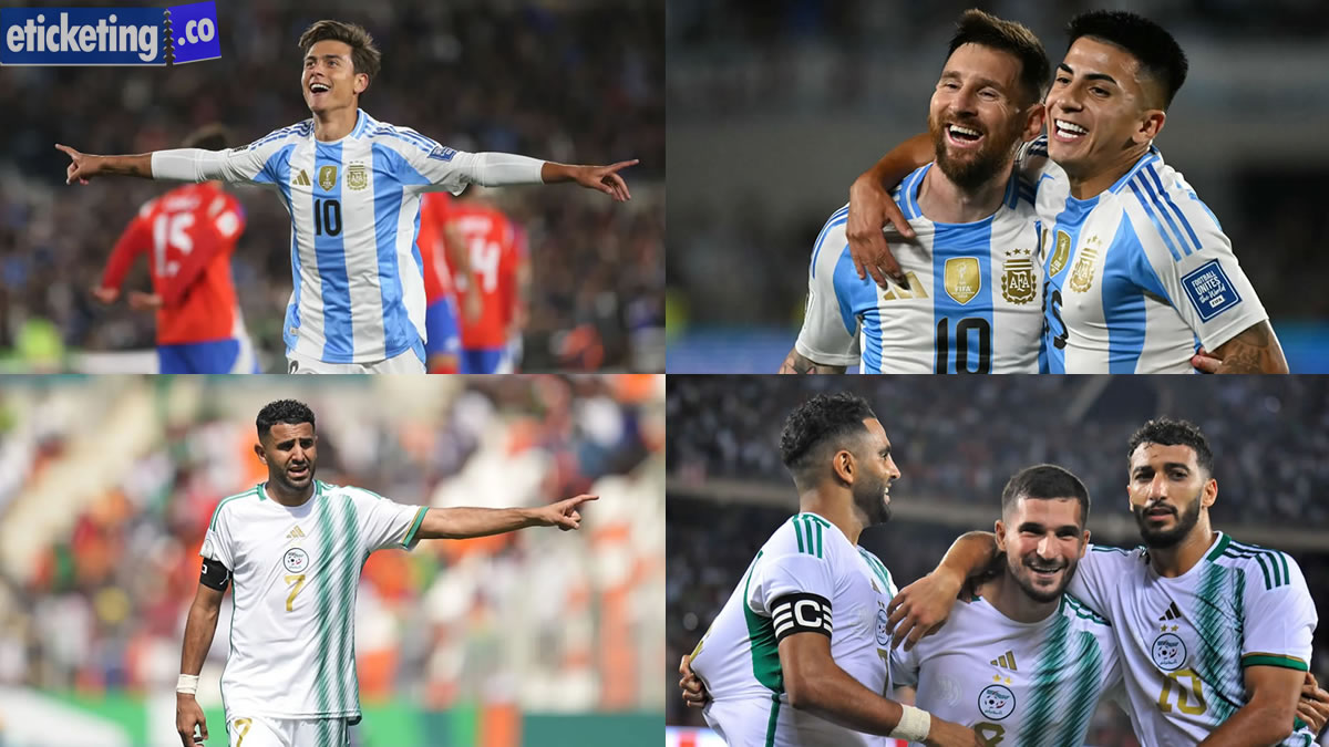 Argentina vs Algeria Tickets | FIFA World Cup Tickets | FIFA World Cup 2026 Tickets | FIFA 2026 Tickets