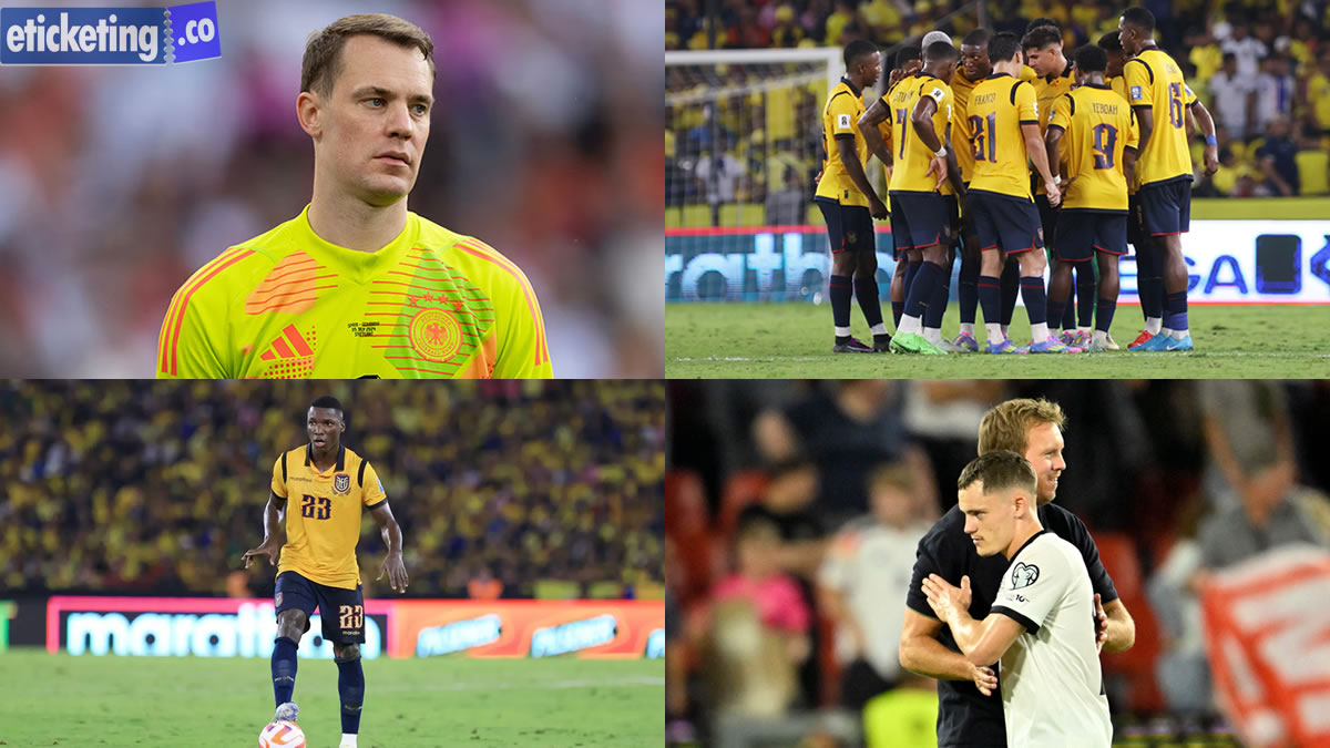 Ecuador Vs Germany Tickets | Football World Cup Tickets | FIFA 2026 Semi Final Tickets