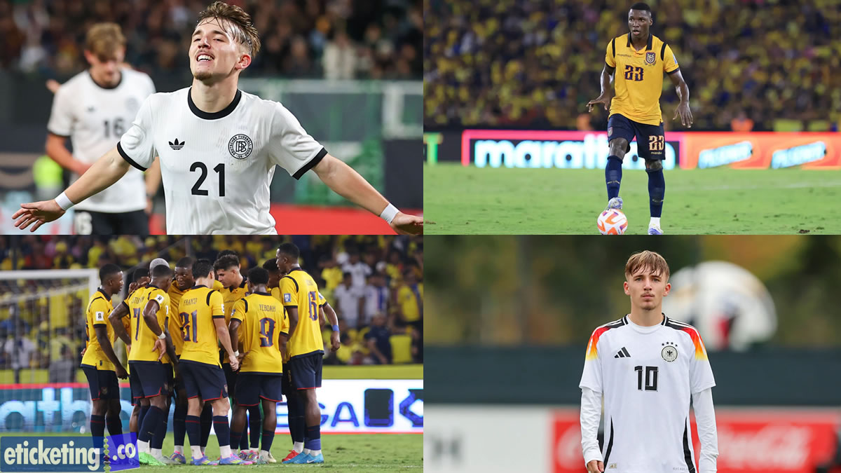 Ecuador Vs Germany Tickets| Football World Cup Tickets | FIFA 2026 Semi Final Tickets