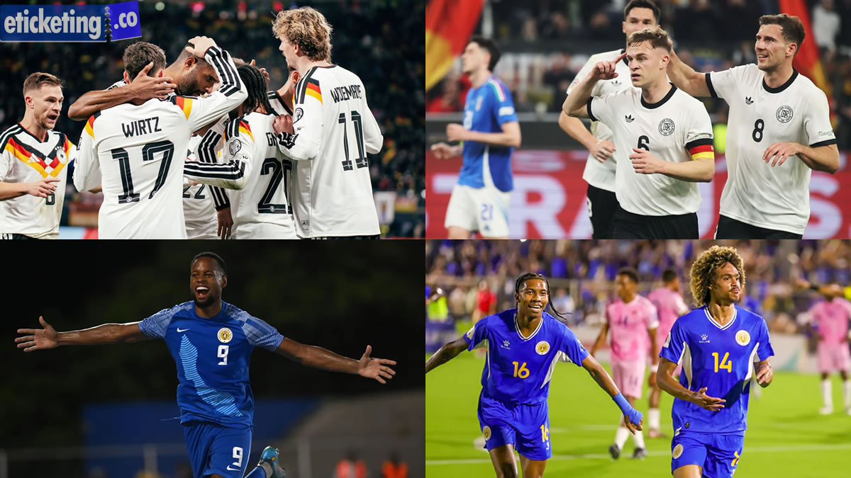 Germany vs Curacao Tickets | FIFA World Cup Tickets | FIFA World Cup 2026 Tickets | FIFA 2026 Tickets