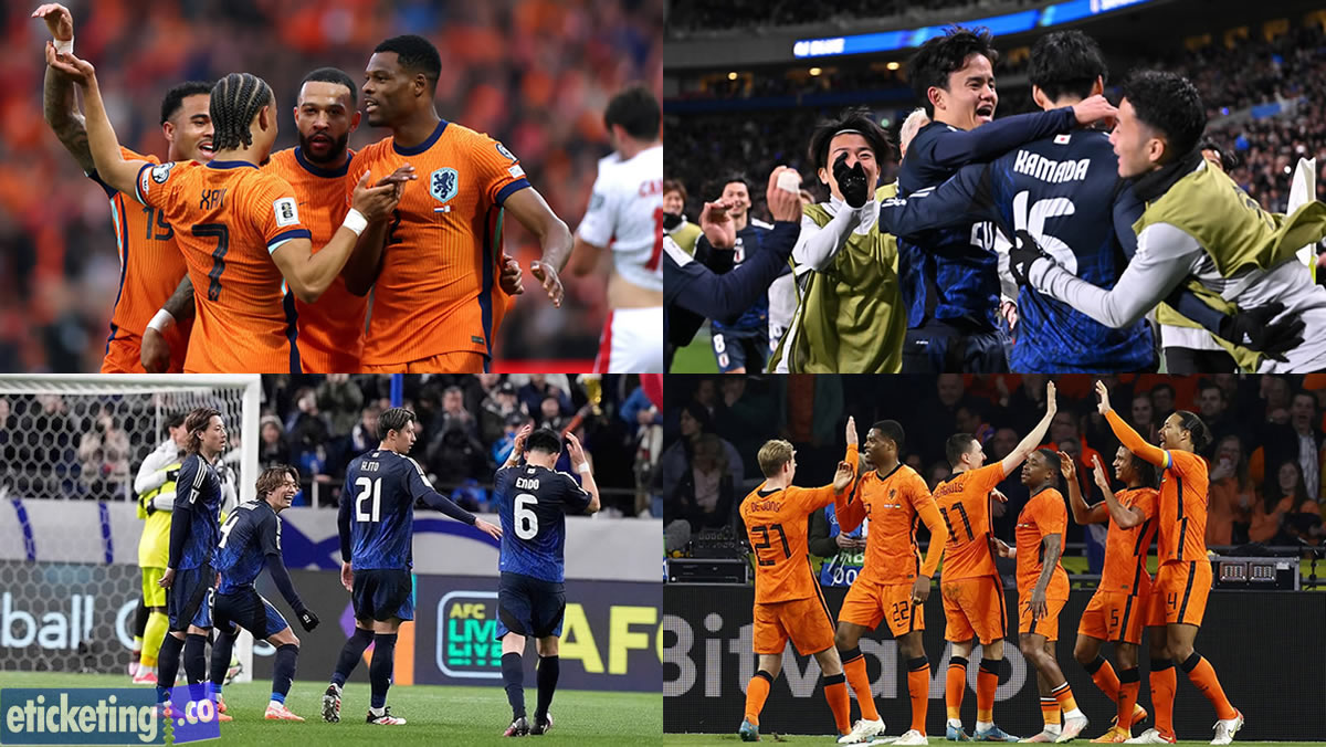 Netherlands vs Japan Tickets | Scocer World Cup Tickets | World Cup Tickets