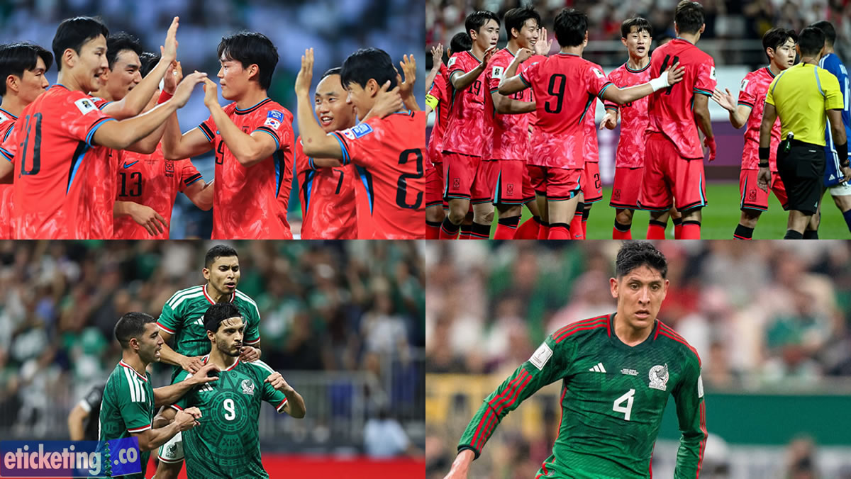 Mexico vs South Korea Tickets| Scocer World Cup Tickets | World Cup Tickets