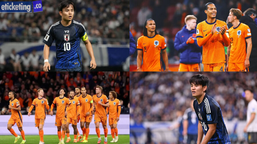 Netherlands vs Japan Tickets| Football World Cup Tickets | FIFA 2026 Semi Final Tickets