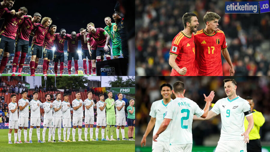 New Zealand Vs Belgium Tickets| Scocer World Cup Tickets | World Cup Tickets