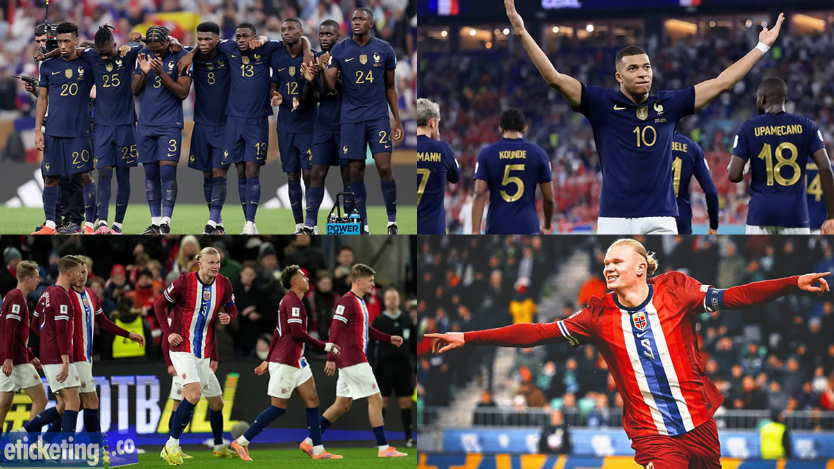 Norway Vs France Tickets| Scocer World Cup Tickets | World Cup Tickets