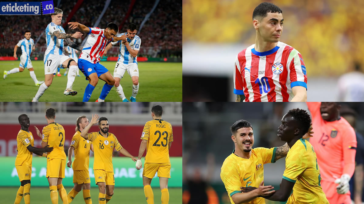 Paraguay Vs Australia Tickets | FIFA World Cup Tickets | Soccer World Cup Tickets | World Cup Tickets | FIFA World Cup 2026 Tickets