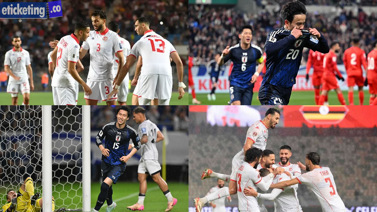 Tunisia vs Japan Tickets | Football World Cup Tickets | FIFA 2026 Semi Final Tickets