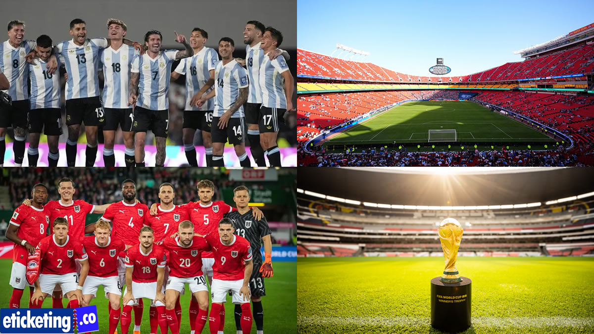 Argentina vs Austria Tickets | Soccer World Cup Tickets