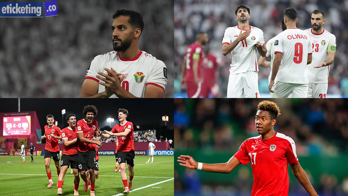 Austria vs Jordan Tickets | Scocer World Cup Tickets | World Cup Tickets