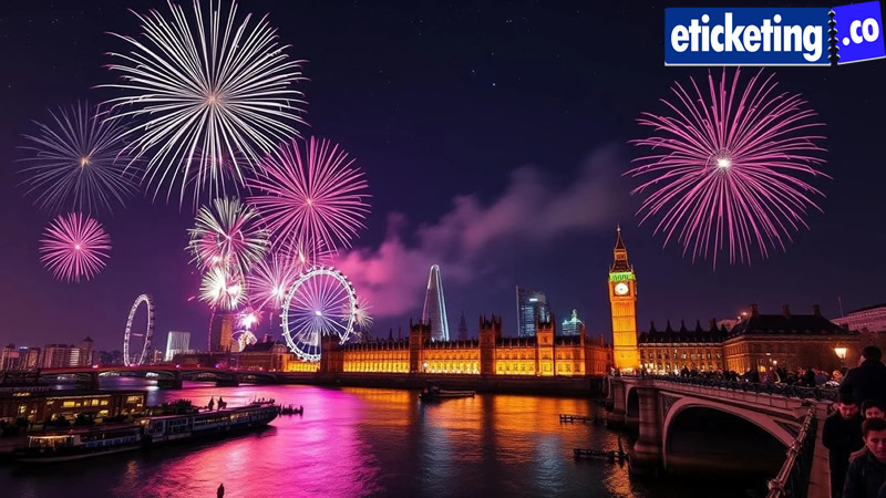 London New Year Eve Fireworks Tickets | London Fireworks Tickets | London New Year Fireworks Tickets